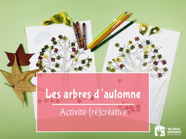 Arbres d'automne, bricolage et travaux manuels