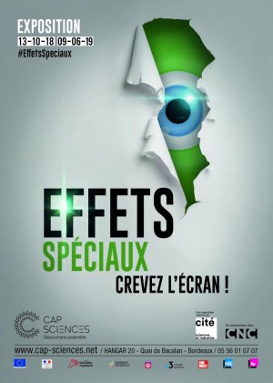 Affiche Cap Sciences Bordeaux