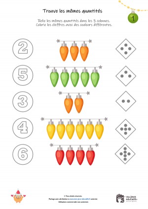 Exemple d'exercices de maths dans Mon Cahier d'Hiver 2018.